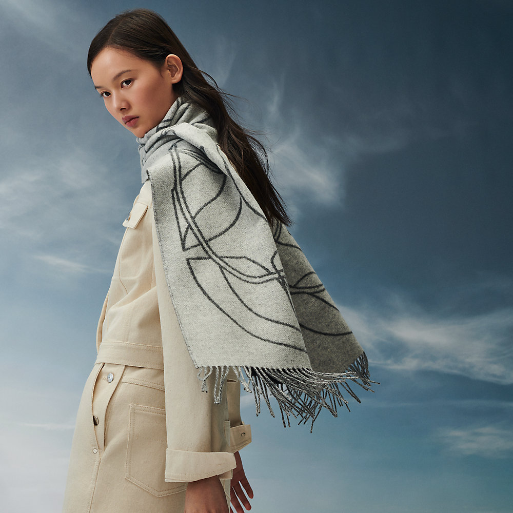 Casaque Entrelacs Equestres scarf | Hermès Australia